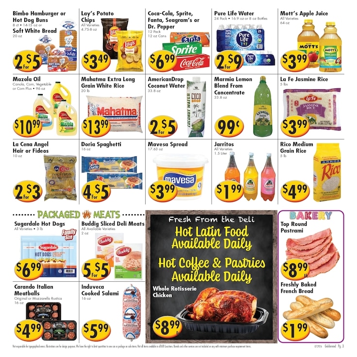 Ideal Food Basket (4075 South Goldenrod Road, Orlando, FL) Weekly Ad July 29 - August 4, 2026