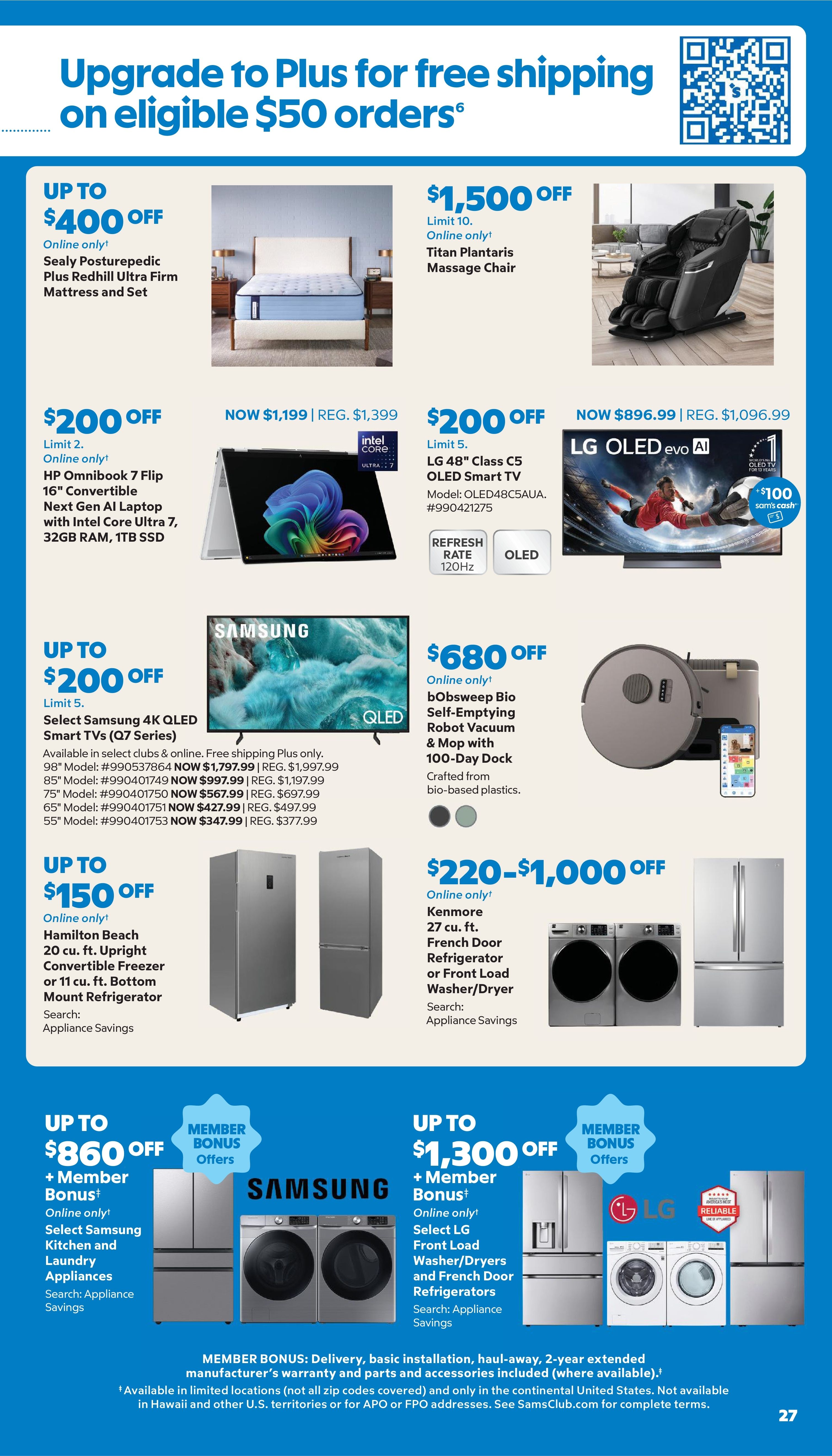 Sam's Club Instant Savings Book Weekly Ad July 16 - August 16, 2026