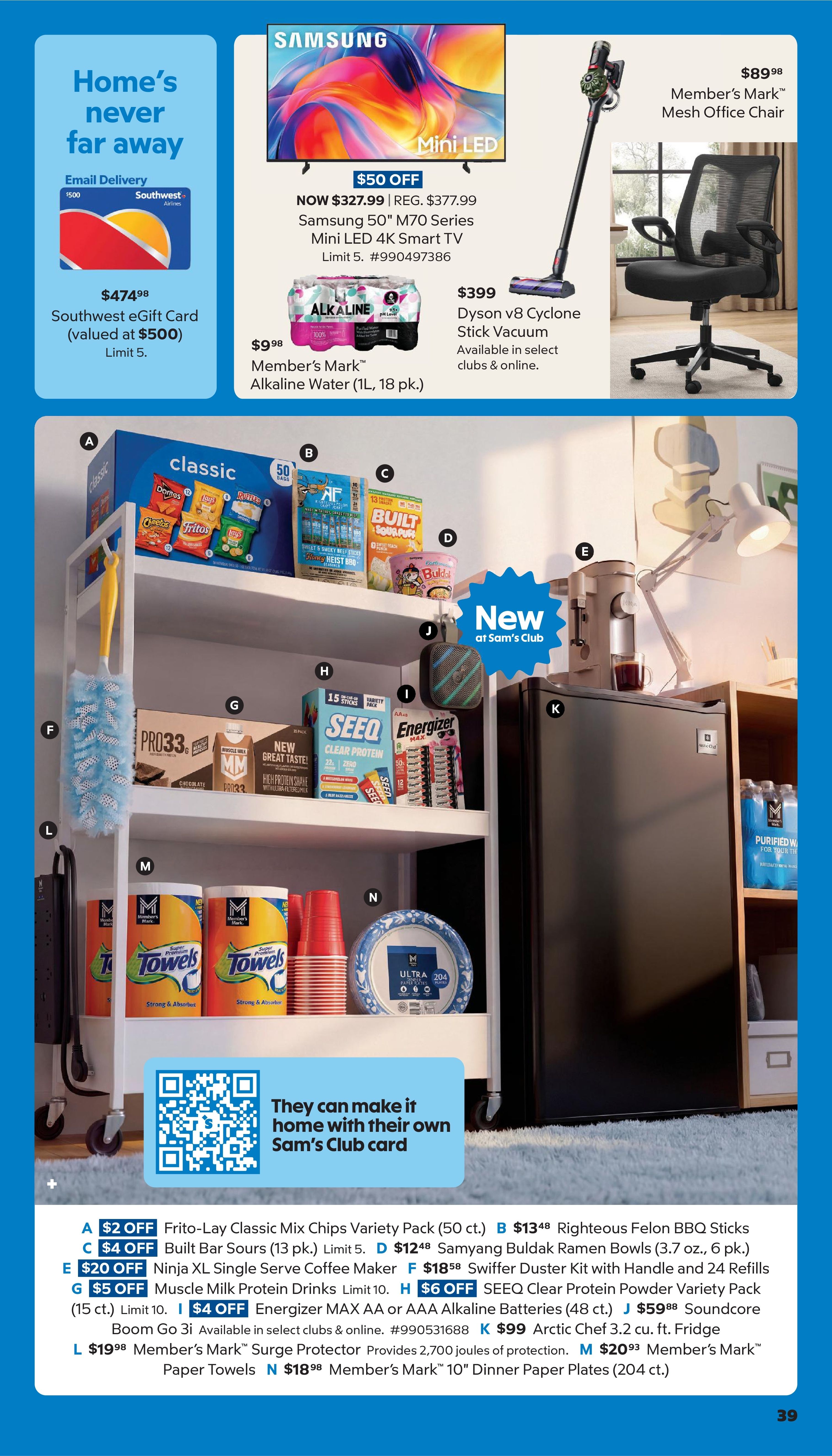 Sam's Club Instant Savings Book Weekly Ad July 16 - August 16, 2026