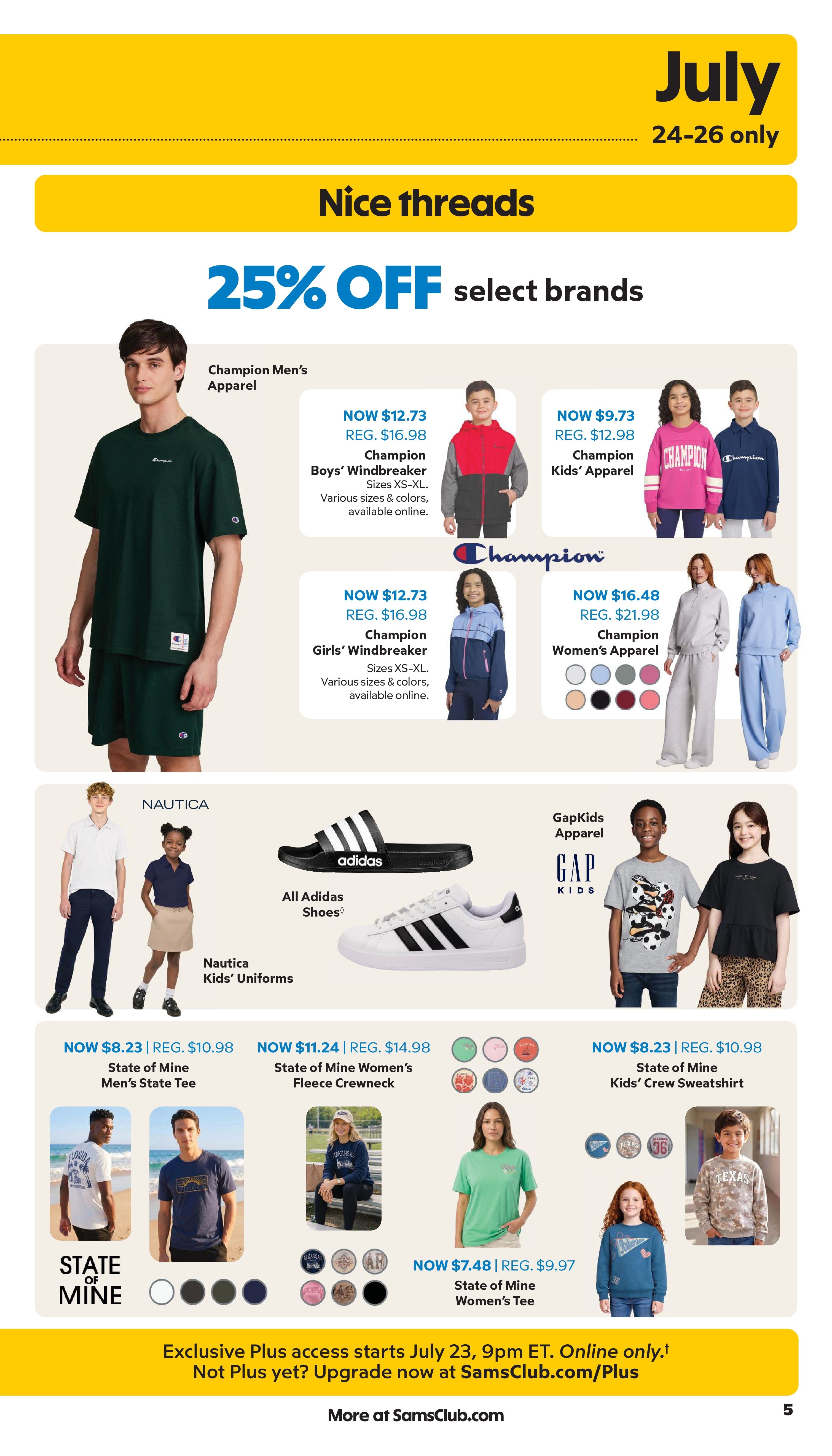 Sam's Club Instant Savings Book Weekly Ad July 16 - August 16, 2026