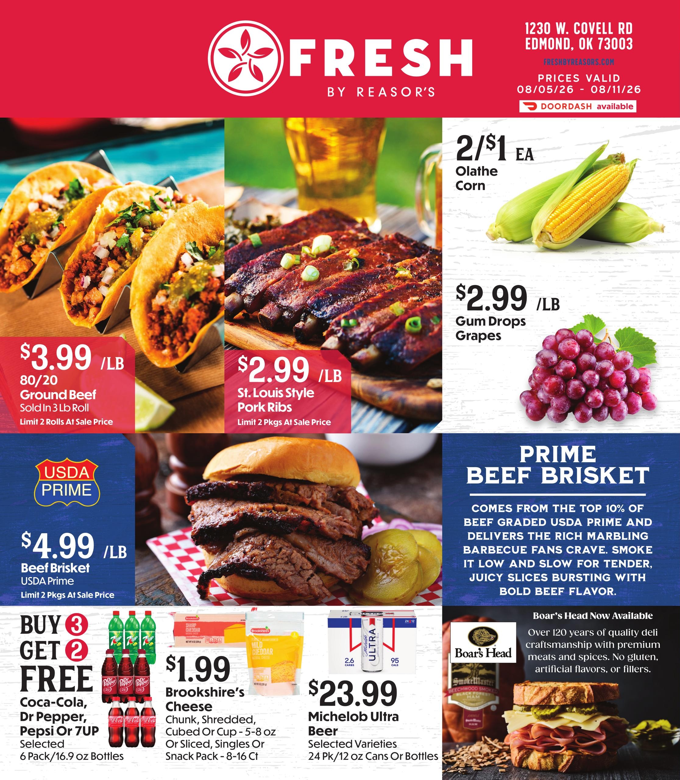 FRESH by Reasor's (Edmond–Red Rock Area, OK) Weekly Ad August 5 - 11, 2026