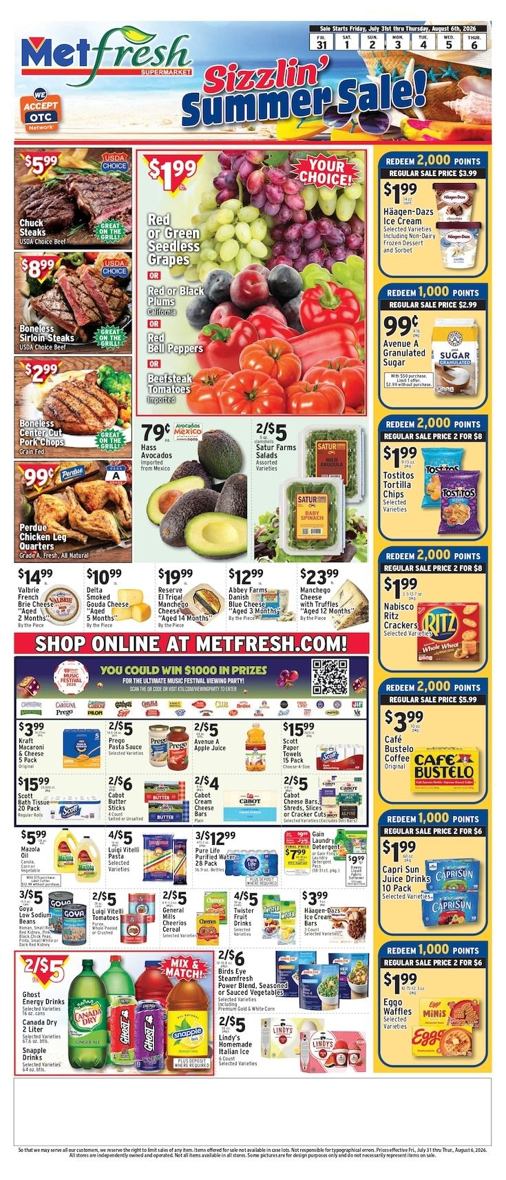 Met Foodmarkets (Brooklyn, NY) Weekly Ad August 2 - 8, 2026