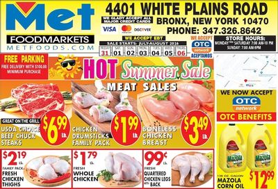 Met Foodmarkets (4401 White Plains Rd, Bronx, NY) Weekly Ad July 31 - August 6, 2026