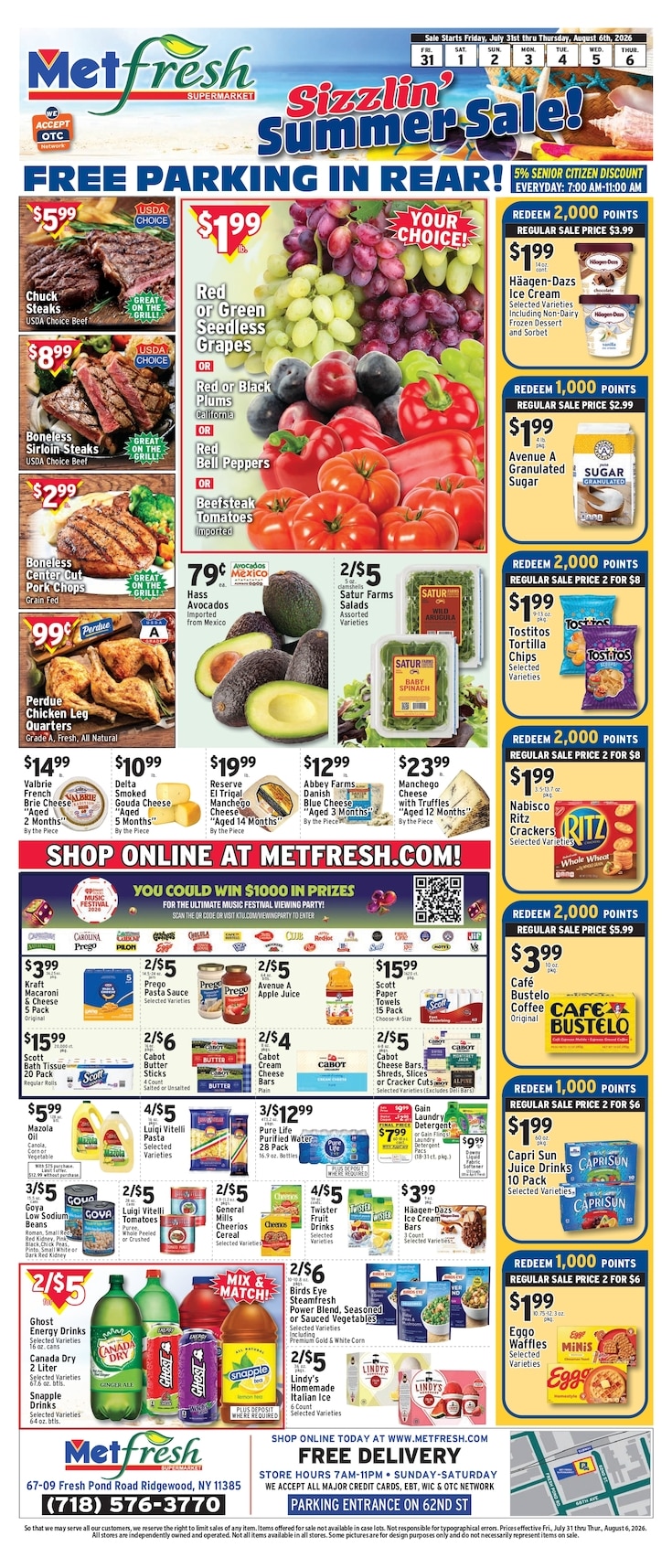 Met Foodmarkets (Ridgewood, NY) Weekly Ad July 31 - August 6, 2026
