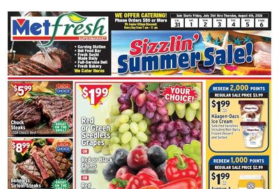 Met Foodmarkets (New York, NY) Weekly Ad July 31 - August 6, 2026