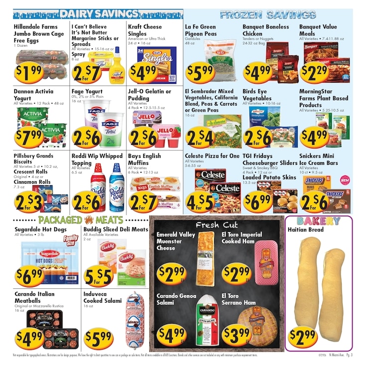 Ideal Food Basket (12010-12016 N Miami Ave., Miami, FL) Weekly Ad July 29 - August 4, 2026