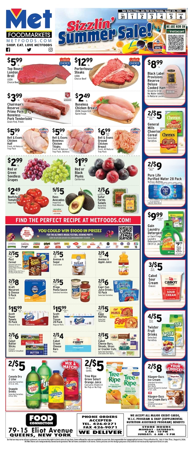Met Foodmarkets (Middle Village, NY) Weekly Ad July 31 - August 6, 2026