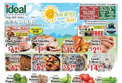 Ideal Food Basket (308 East Dania Blvd, Dania Beach, FL) Weekly Ad July 29 - August 4, 2026