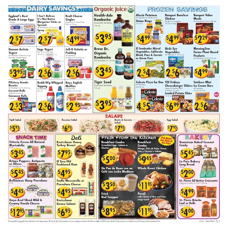 Ideal Food Basket (308 East Dania Blvd, Dania Beach, FL) Weekly Ad July 29 - August 4, 2026