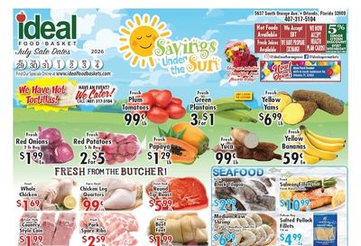 Ideal Food Basket (5637 South Orange Ave, Orlando, FL) Weekly Ad July 29 - August 4, 2026