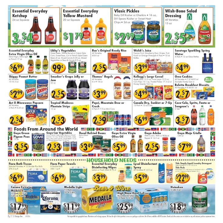 Ideal Food Basket (5637 South Orange Ave, Orlando, FL) Weekly Ad July 29 - August 4, 2026