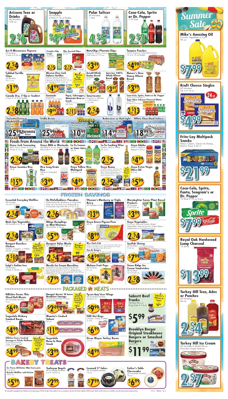 Ideal Food Basket (Lebanon, PA) Weekly Ad July 31 - August 6, 2026