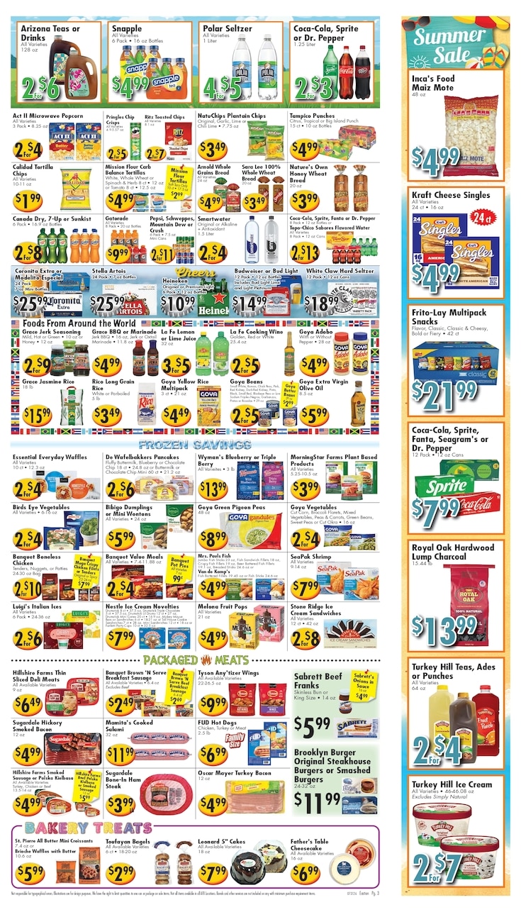 Ideal Food Basket (Easton, PA) Weekly Ad July 31 - August 6, 2026