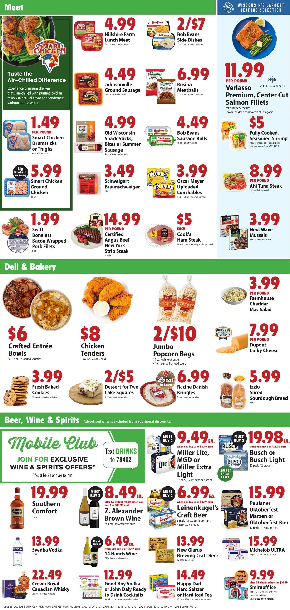 Festival Foods Weekly Ad (organic) Weekly Ad August 5 - 11, 2026