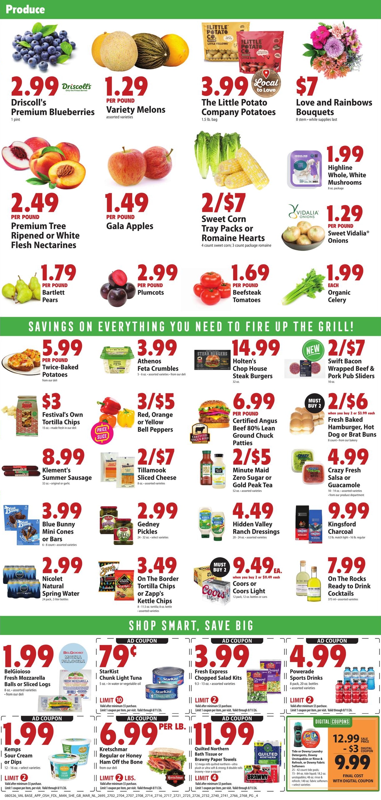 Festival Foods Weekly Ad (organic) Weekly Ad August 5 - 11, 2026