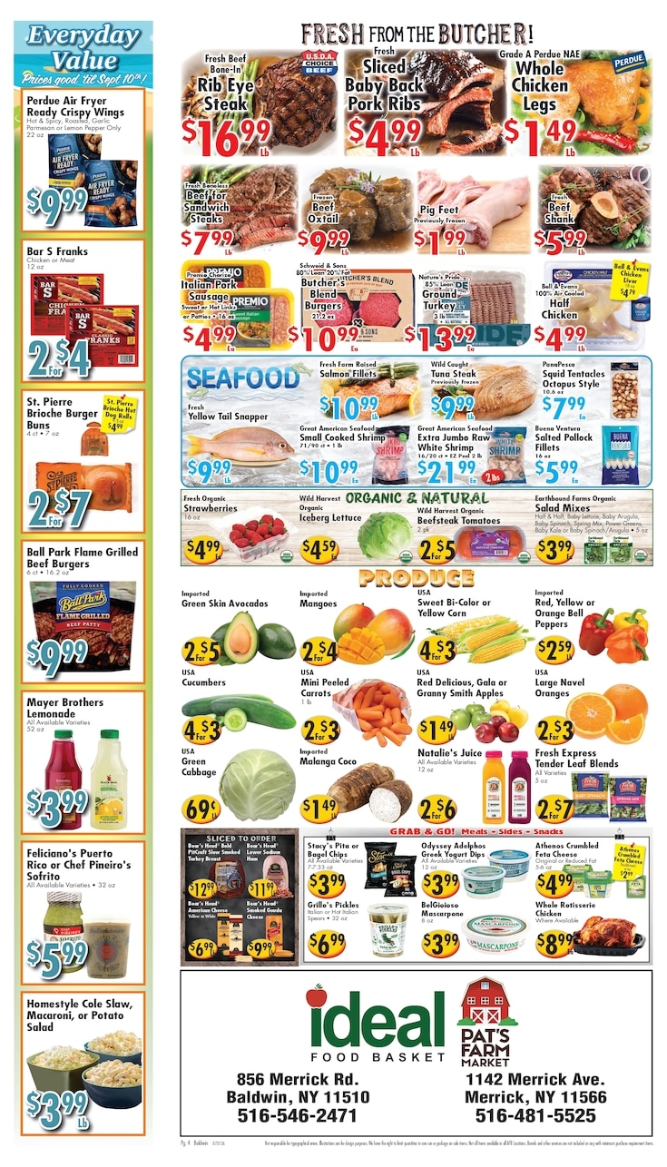 America's Food Basket (Merrick, NY) Weekly Ad July 31 - August 6, 2026