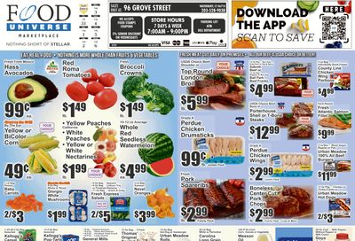 Food Universe (Waterbury, CT) Weekly Ad July 31 - August 6, 2026