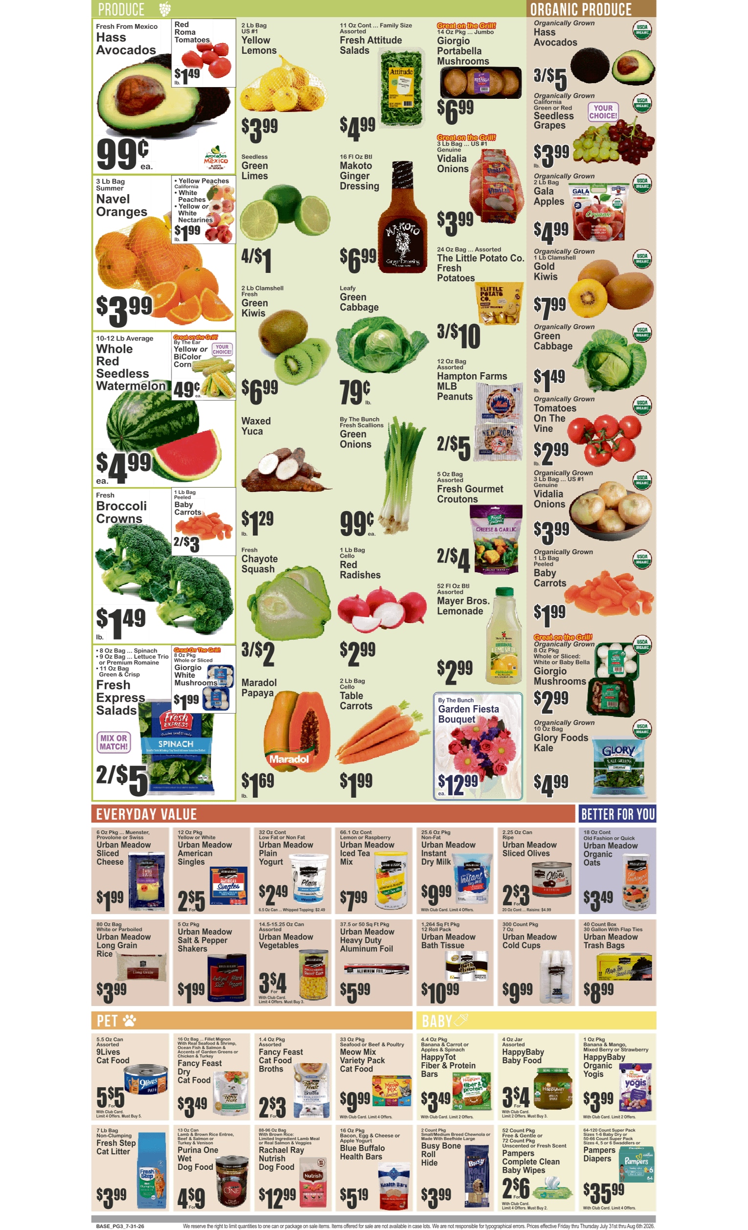 Food Universe (Queens Village, NY) Weekly Ad July 31 - August 6, 2026