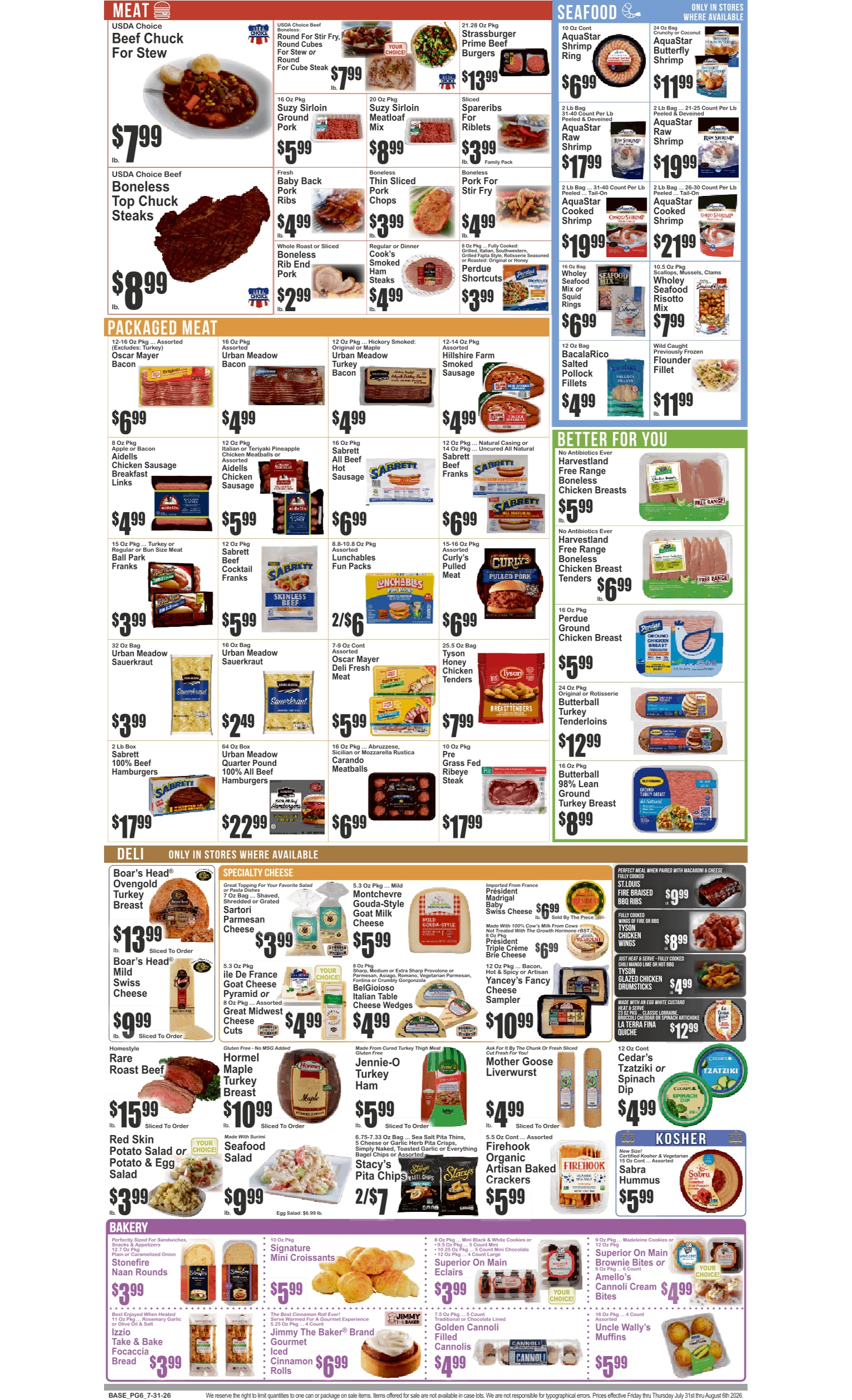 Food Universe (Queens Village, NY) Weekly Ad July 31 - August 6, 2026