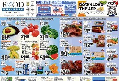 Food Universe (Hazleton, PA) Weekly Ad July 31 - August 6, 2026