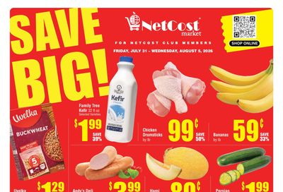 NetCost Market Weekly Ad July 31 - August 5, 2026
