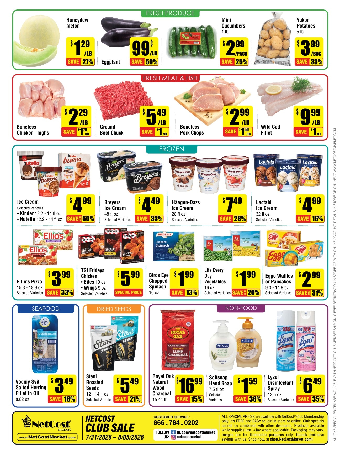 NetCost Market Weekly Ad July 31 - August 5, 2026