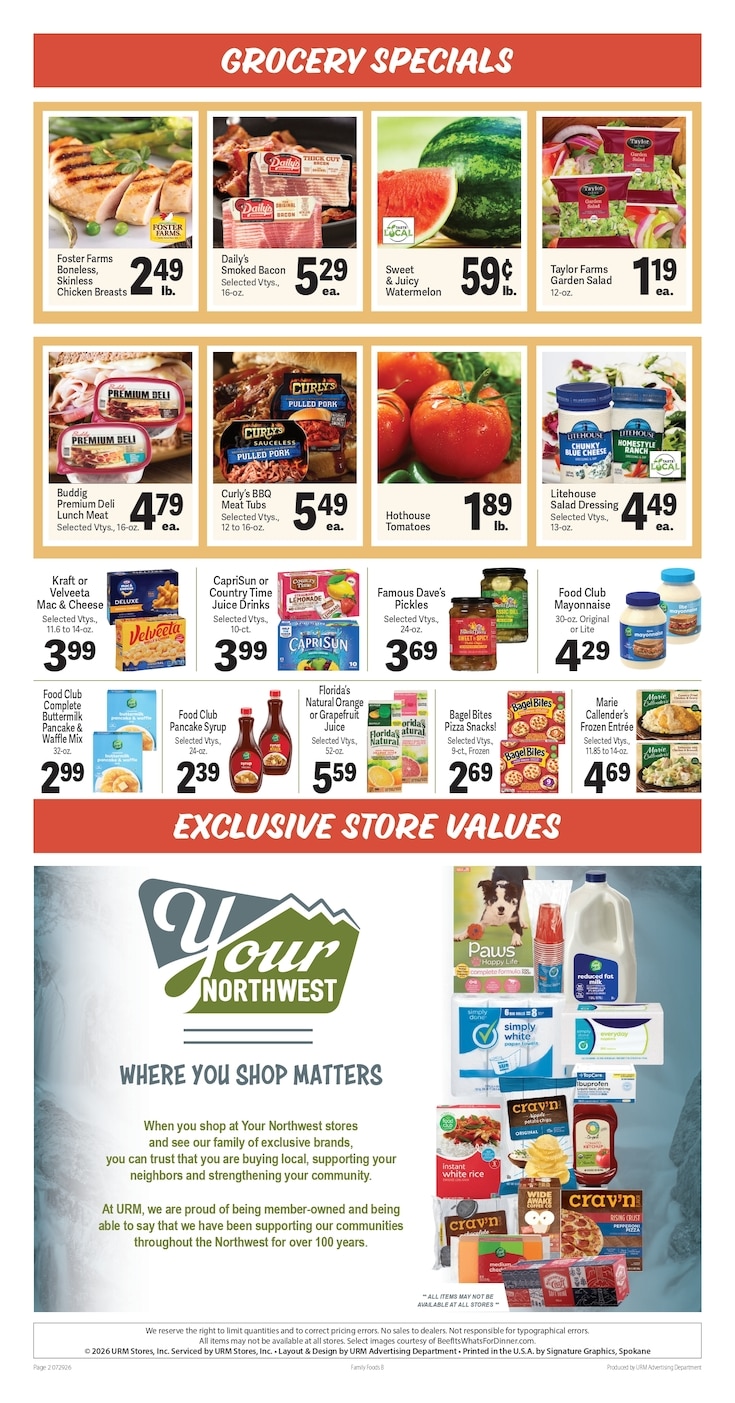 Fresh Foods Marketplace Weekly Ad July 29 - August 4, 2026