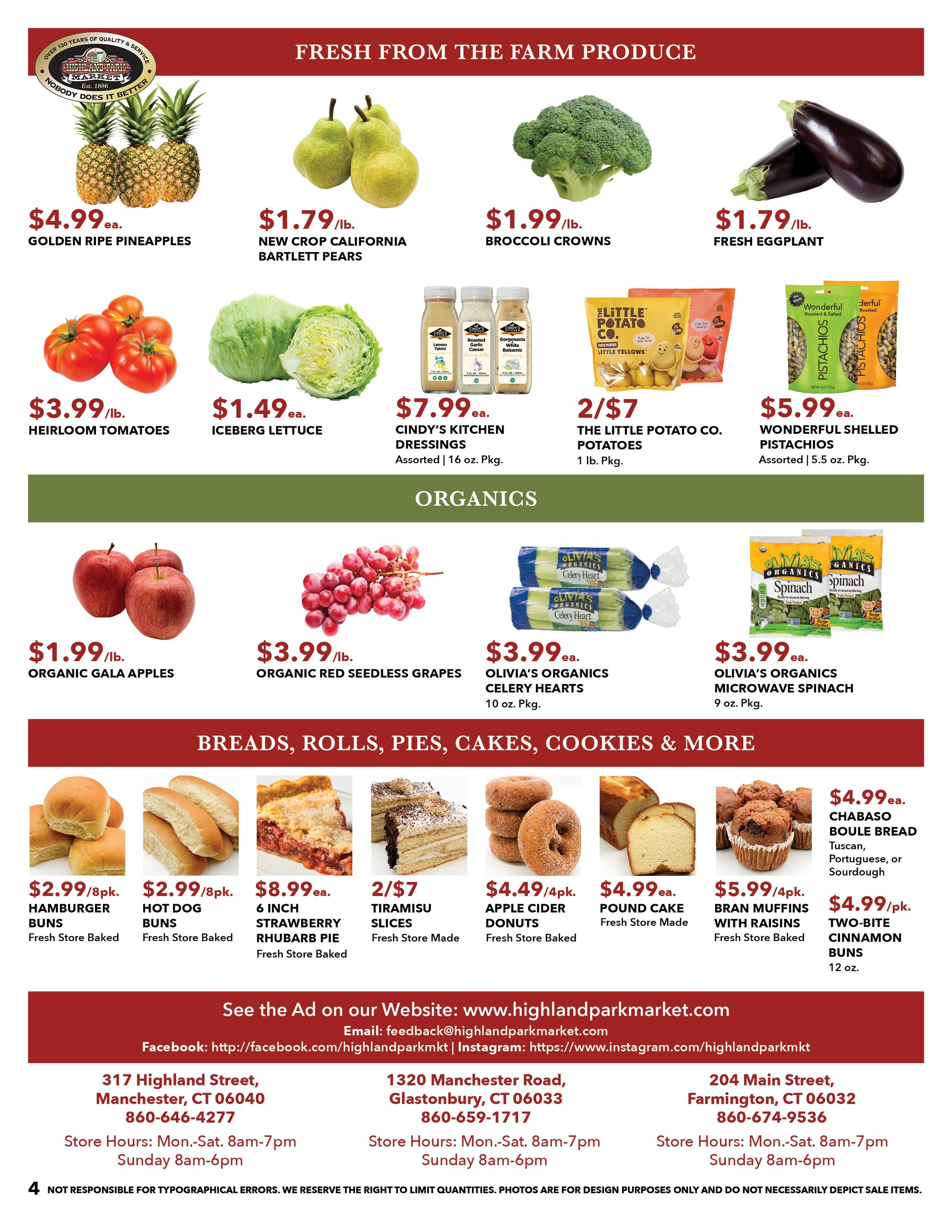 Highland Park Market Weekly Ad August 2 - 8, 2026