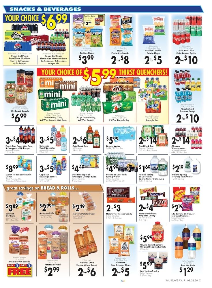 Rob's Market Weekly Ad August 2 - 8, 2026