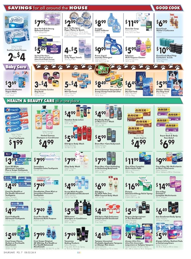 Rob's Market Weekly Ad August 2 - 8, 2026