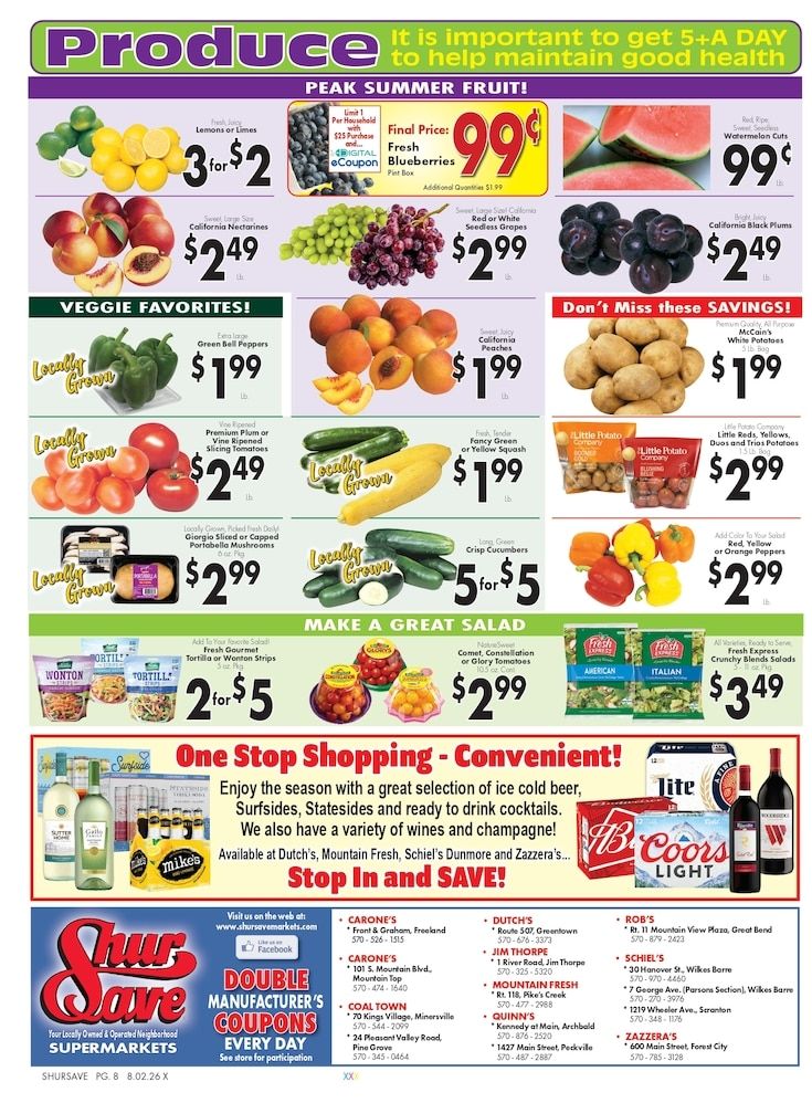 Rob's Market Weekly Ad August 2 - 8, 2026