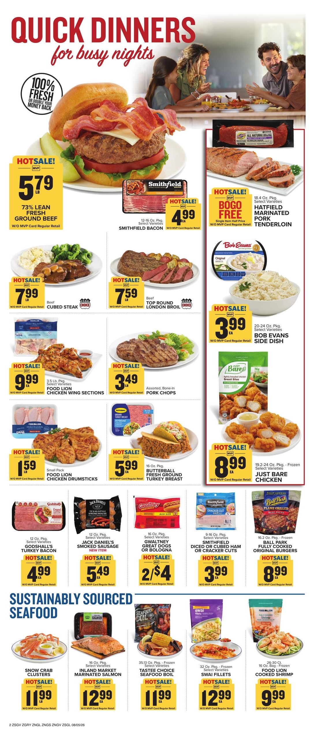 Food Lion (Greenville–Conestee Area, SC) Weekly Ad August 5 - 11, 2026