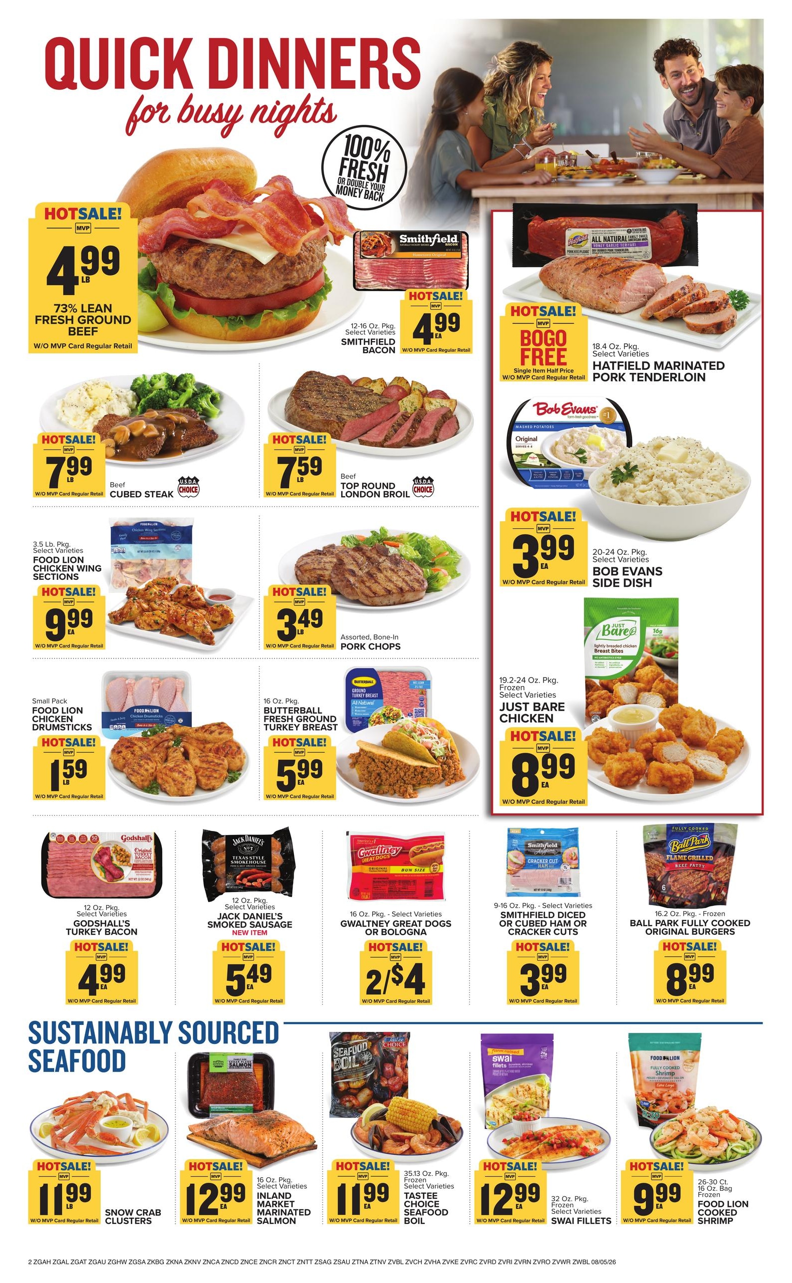 Food Lion (Martinsville–Roanoke Area, VA) Weekly Ad August 5 - 11, 2026