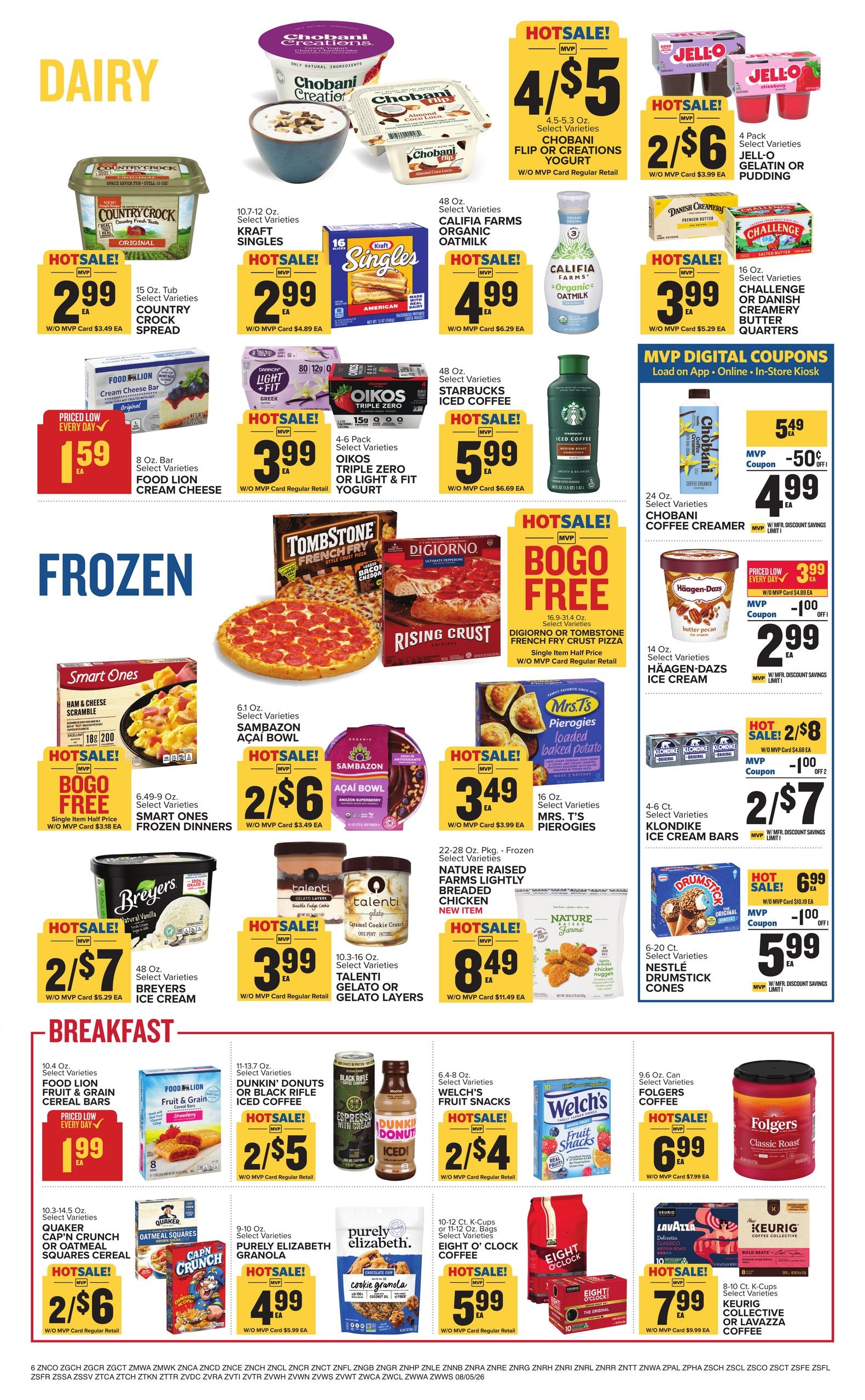 Food Lion (Cumberland–Dungannon Area, KY–VA) Weekly Ad August 5 - 11, 2026