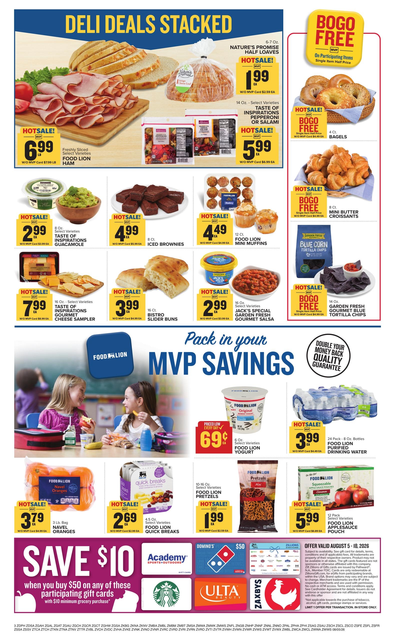 Food Lion (Chambersburg Area, PA) Weekly Ad August 5 - 11, 2026