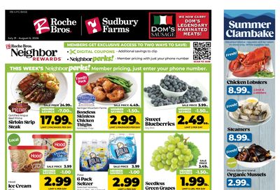 Roche Bros. Weekly Ad July 31 - August 6, 2026