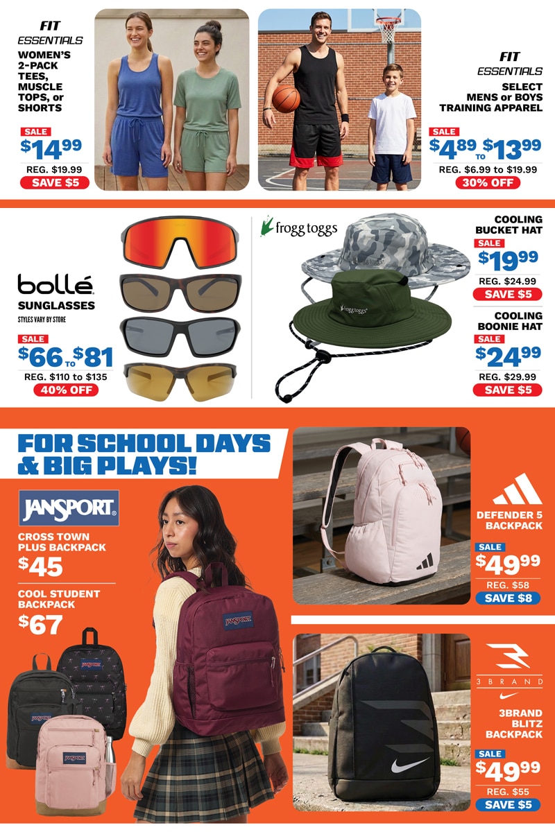 Big 5 Sporting Goods Weekly Ad July 31 - August 6, 2026
