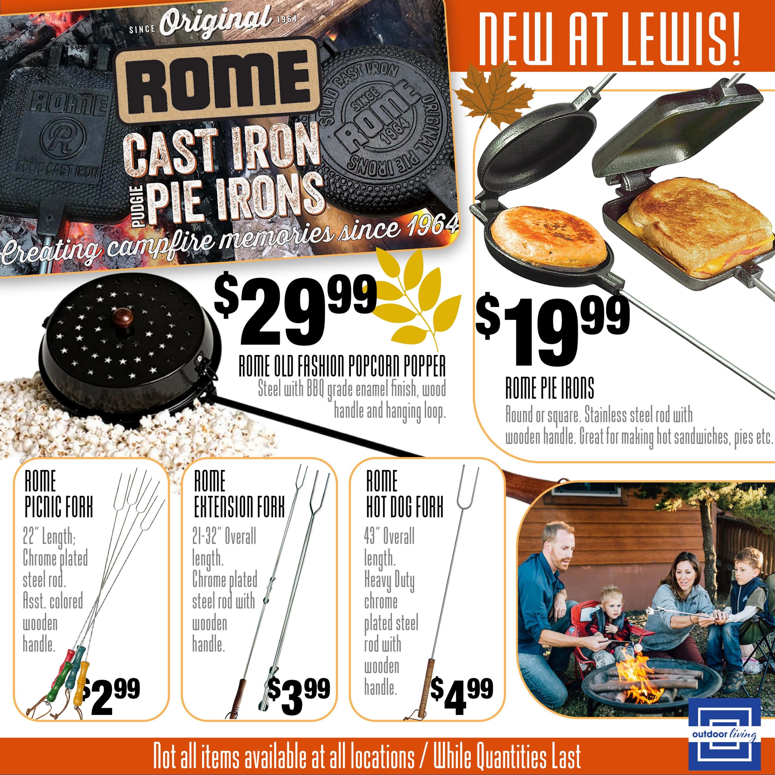 Lewis Drug August Fire Pit Weekly Ad August 5 - 31, 2026