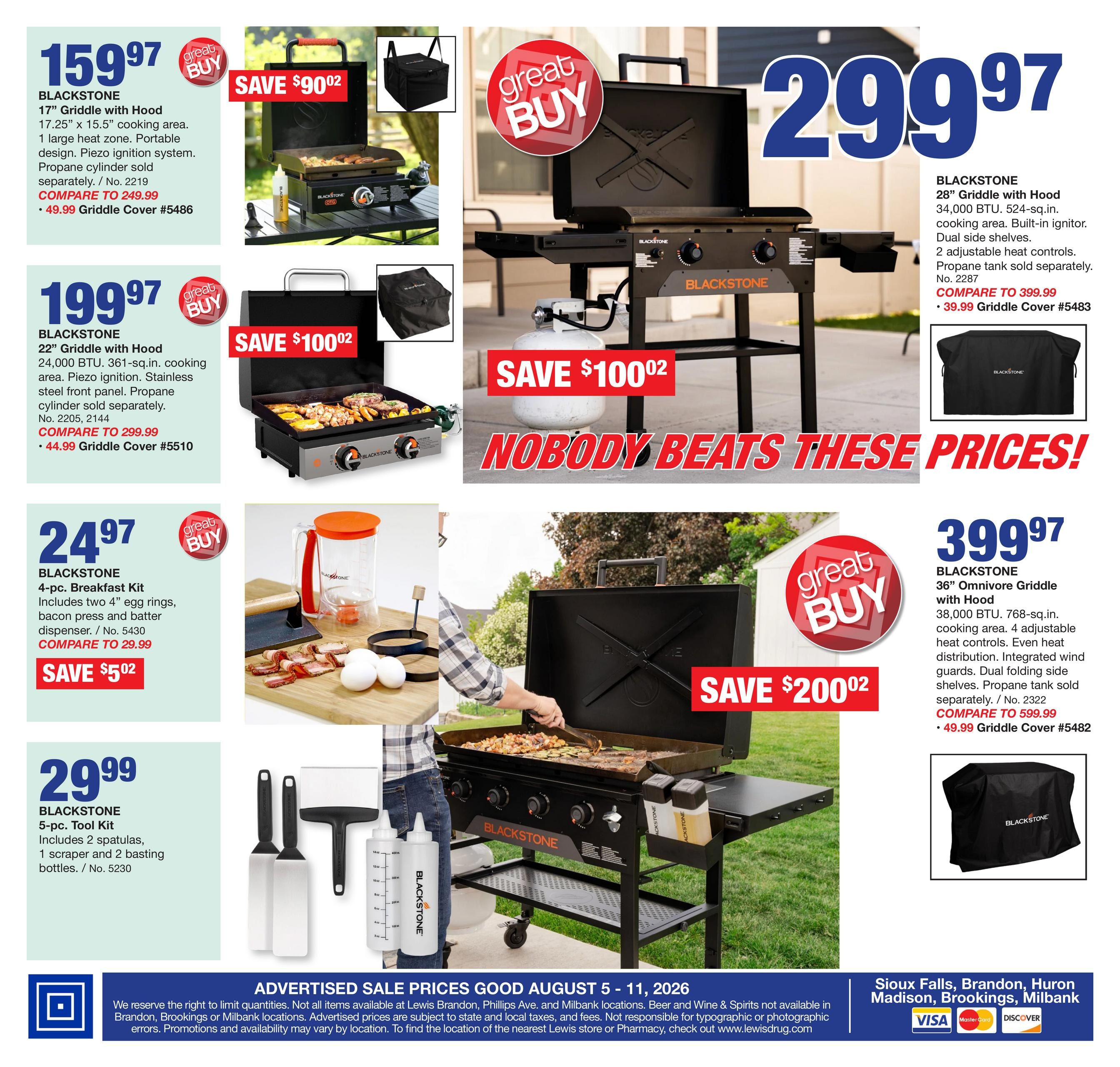 Lewis Drug Weekly Ad August 5 - 11, 2026