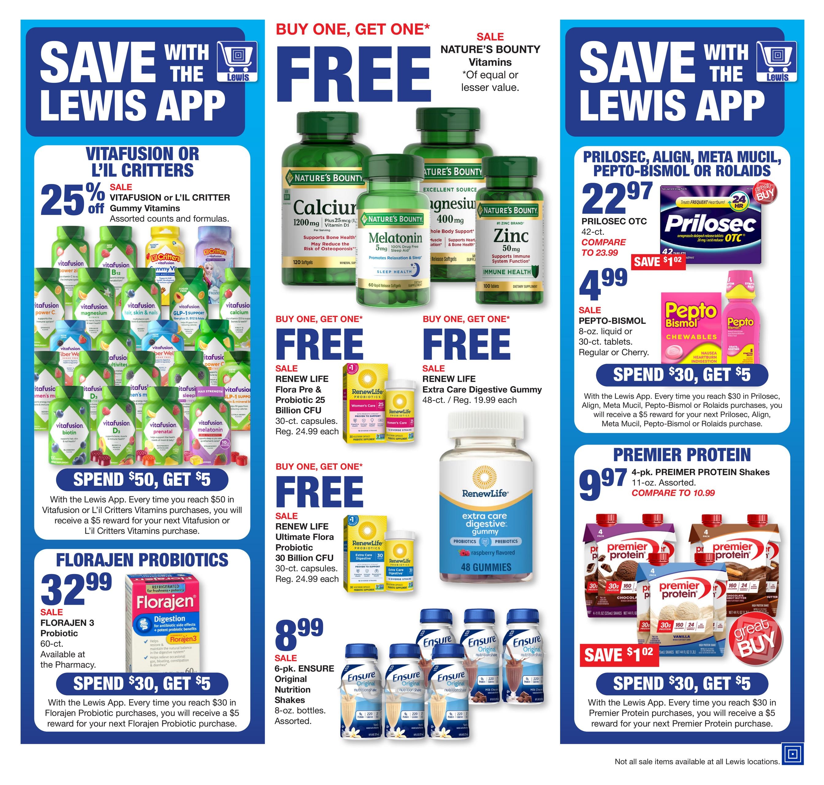 Lewis Drug Weekly Ad August 5 - 11, 2026