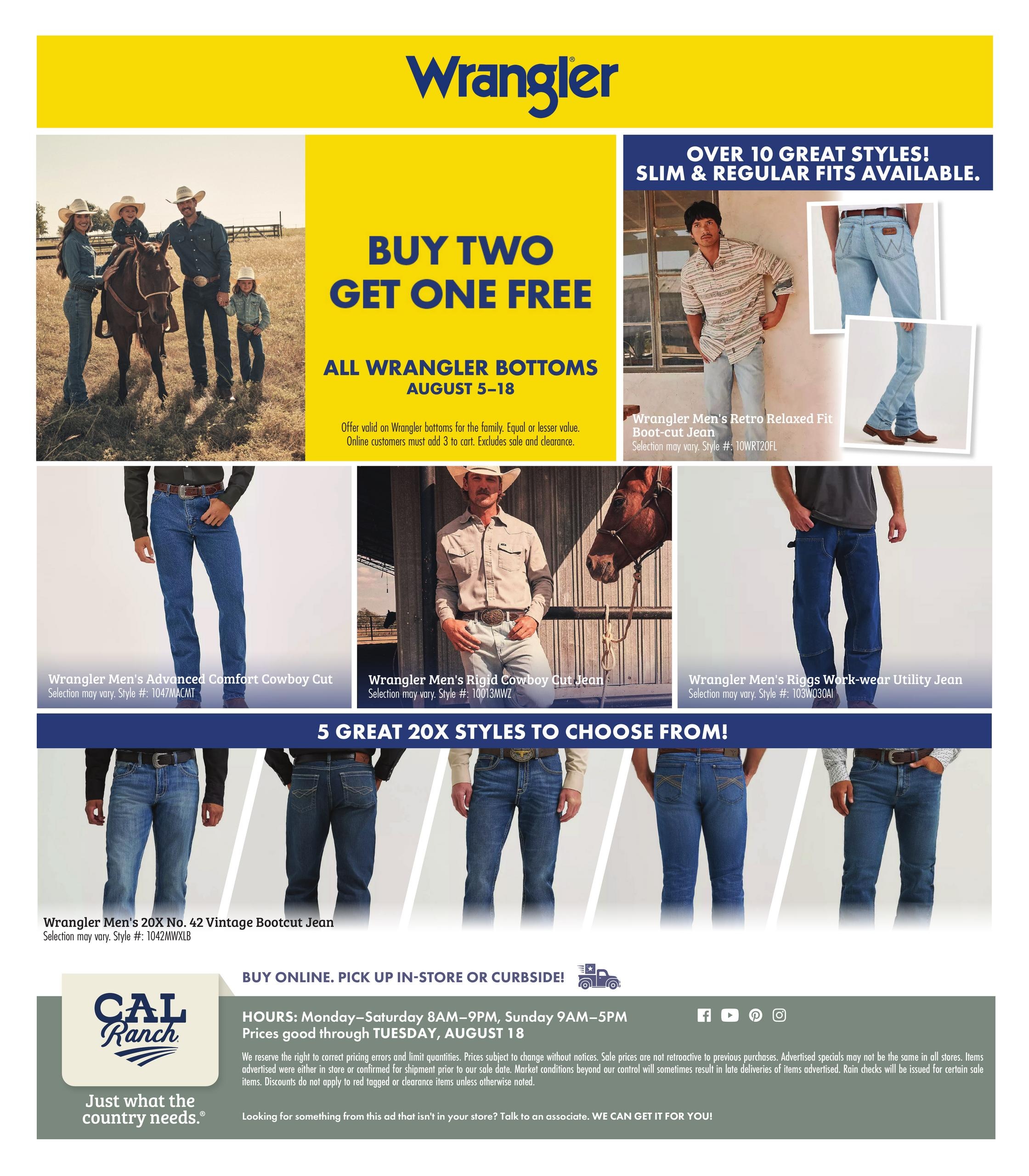C-A-L Ranch Stores (AZ, CA, ID, NV, UT) Summer Harvest Savings Weekly Ad August 5 - 25, 2026