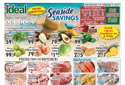 Ideal Food Basket (Fort Lauderdale, FL) Weekly Ad August 5 - 11, 2026