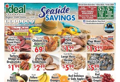Ideal Food Basket (Dania Beach, FL) Weekly Ad August 5 - 11, 2026
