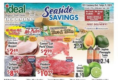 Ideal Food Basket (Tampa, FL) Weekly Ad August 5 - 11, 2026