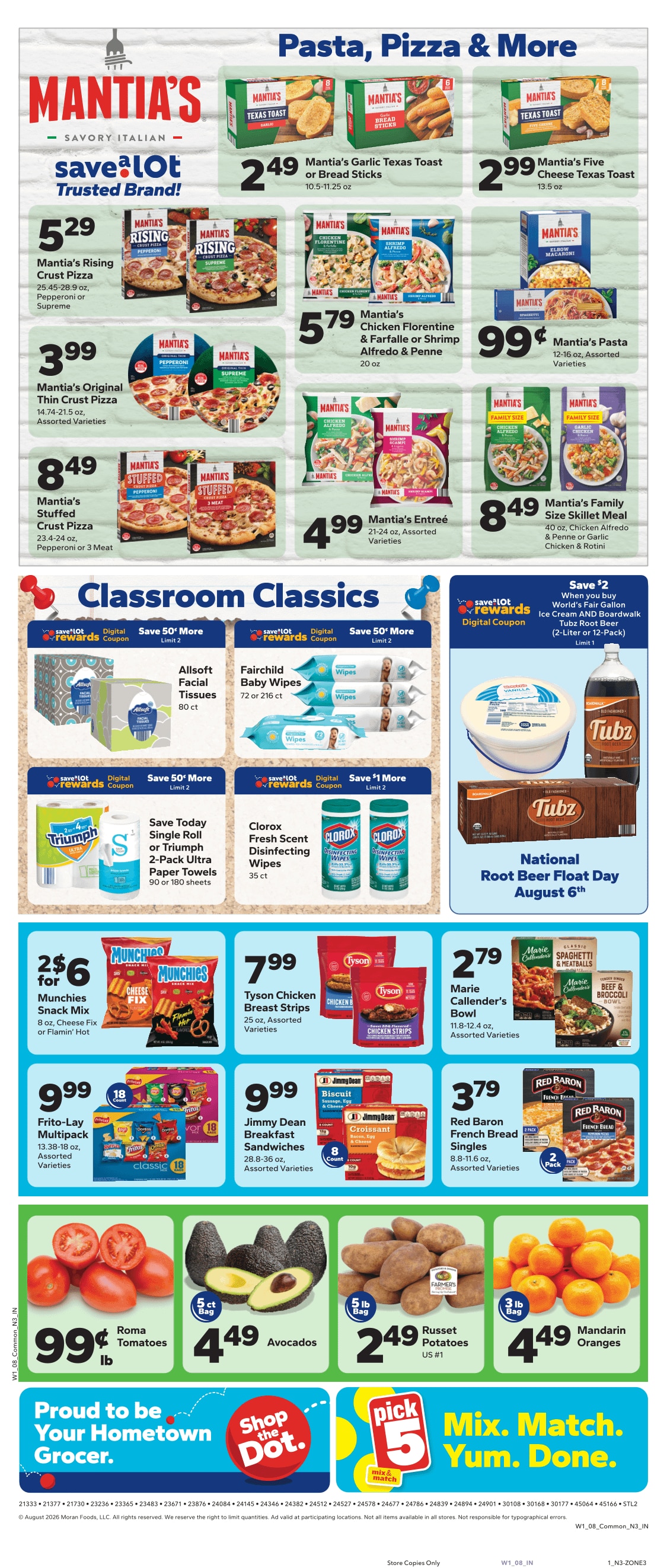 Save a Lot Food Stores (Greensboro, MD) Weekly Ad August 5 - 11, 2026