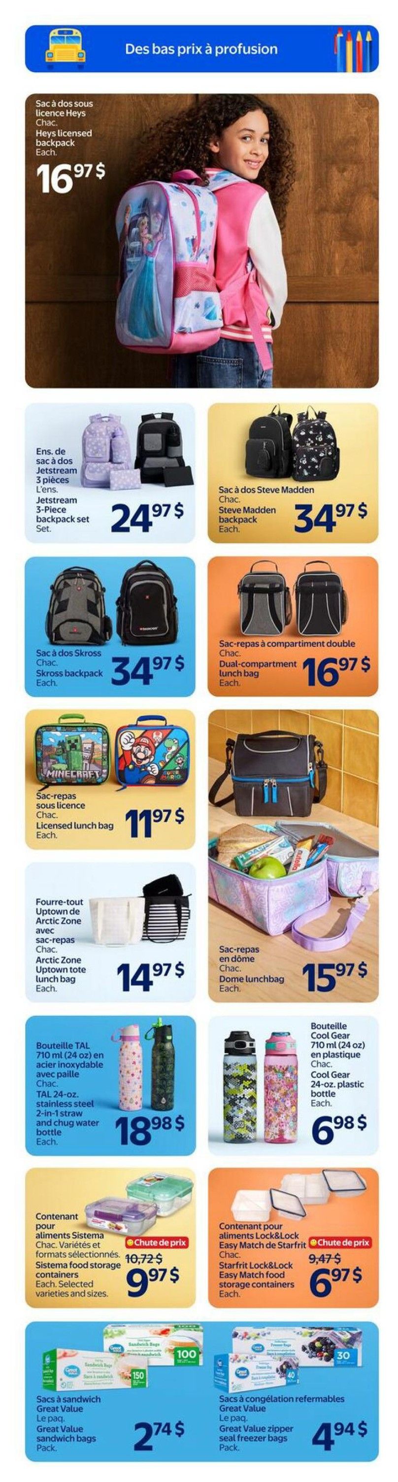 Walmart (QC) Flyer August 6 to 12