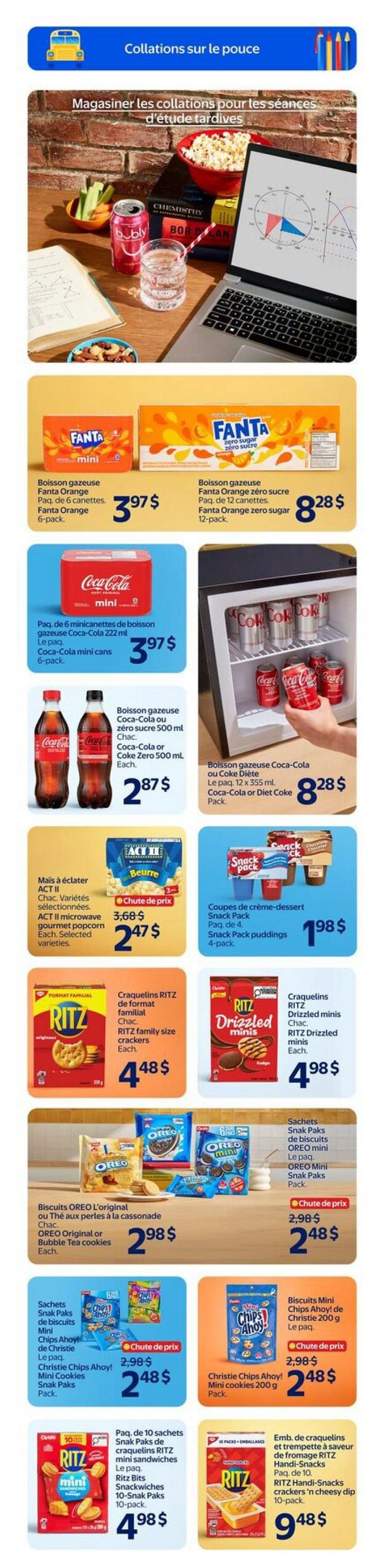 Walmart (QC) Flyer August 6 to 12