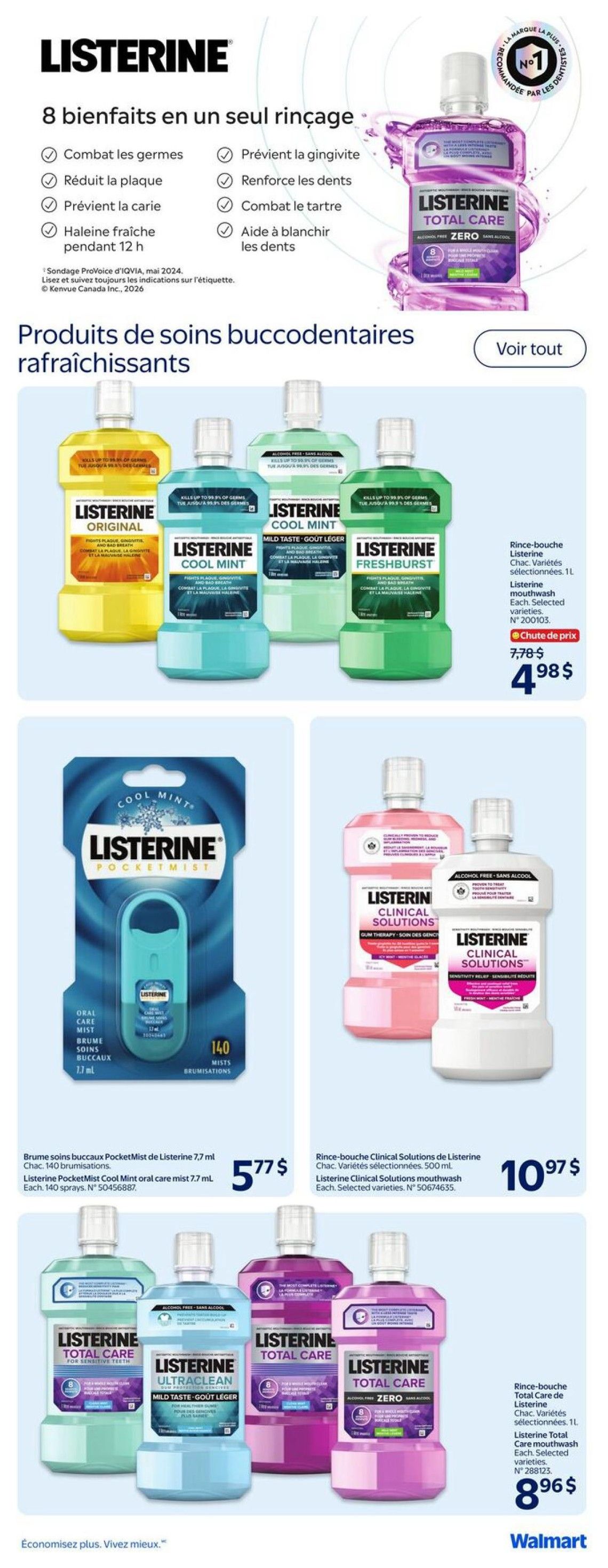 Walmart (QC) Flyer August 6 to 12