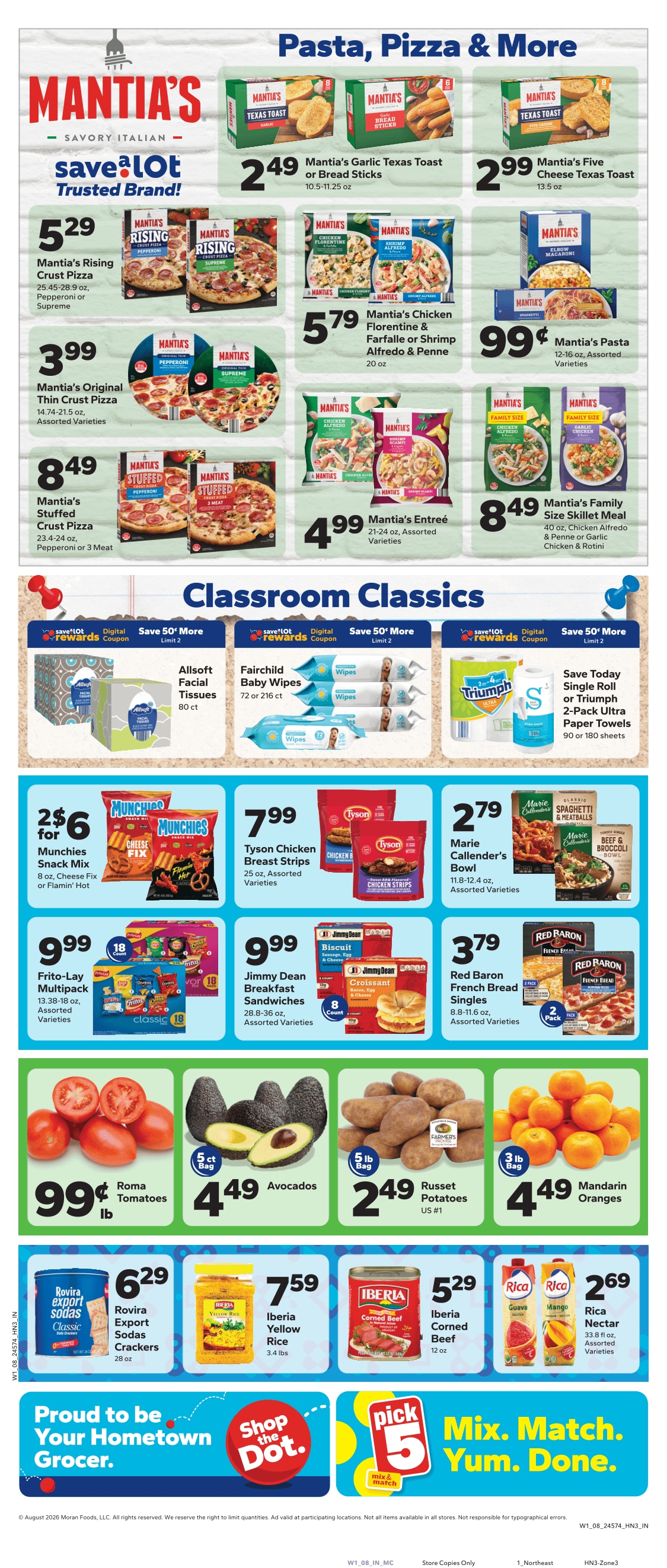 Save a Lot Food Stores (Seaford and other locations, DE) Weekly Ad August 5 - 11, 2026