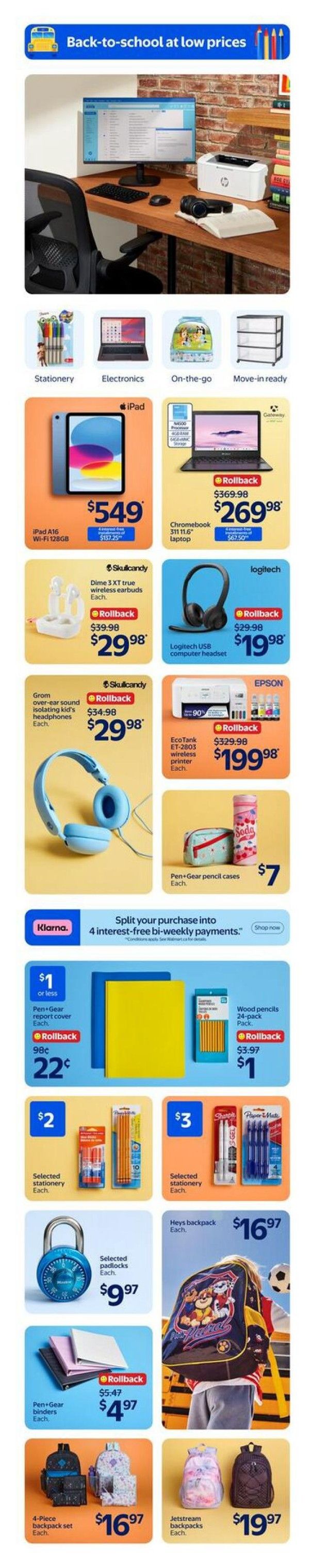 Walmart (ON) Flyer August 6 to 12